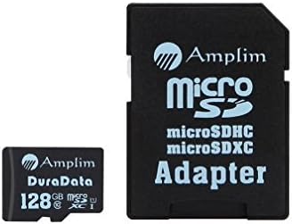 Amplim 128GB Micro SD Card Plus Adapter Pack: Class 10 UHS-I Extreme Pro MicroSD SD SDXC 128 GB Memory Card for Cell Phones, Tablets, Cameras. Ultra High Speed UHS-1 U1 MicroSDXC TF Flash
