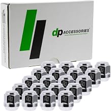 DPAccessories Lug Nuts Compatible with 2012-2016 Subaru Impreza | Chrome OEM Style | Factory Aluminum Wheels Only | Set of 20 Wheel Nuts | DSUIMP04F-CH/1