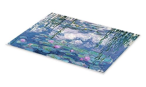 Ninfee Poster di Claude Monet Stampe da parete per...