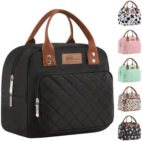 HOMESPON Sac Isotherme à Repas pour Femme Homme Travail Bureau Ad...