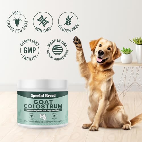 Special Breed Goat Colostrum Powder for Dogs, 60 Grams