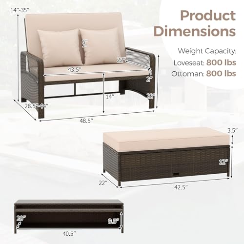 Luxury Outdoor Daybed with Canopy