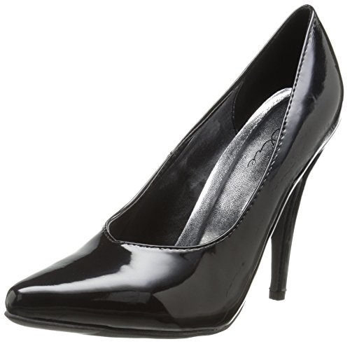 Ellie Shoes Women's 8400 Dress Pump, Black Patent, 13 M US