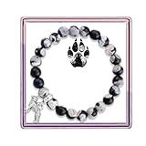 ARHTF Cow Gifts for Cow Lovers Women Cow Bracelet Jewelry Cow Mom Gifts Cow Owner Gift (wolf advece)