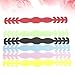 Abaodam 15pcs Adjustable Silicone Mask Extension Hooks Flexible Non-Slip Ear Strap Buckles for All Ear-Band Masks Rope Adjusters Random Colors Random Color
