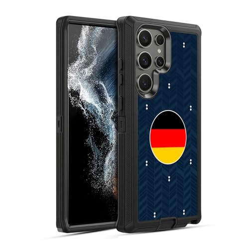 Évitez les bris de verre : Coque Allemagne Samsung Galaxy S22 Ultra ultra-blindée