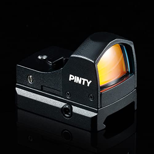 Pinty Pro 3 Moa Red Dot Sight With Built-In Picatinny Weaver Rail Mini Red Dot Reflex Sight #TOP7