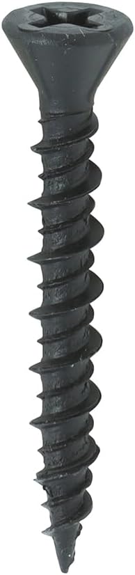 TimCo 00030DRYD PH2 Philips Dense Board Screw 3.9 x 30 - Black (Box of 1000)