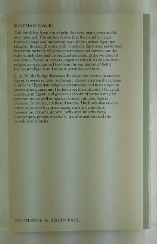 Egyptian Magic 0710001355 Book Cover