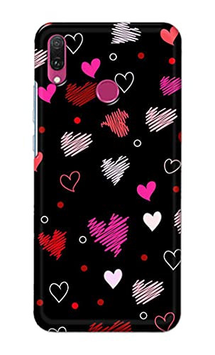 Image of PRINTFIDAA Vibrations of Love Hard Back Cover for Huawei Y6 (2019) / Huawei Y6 Prime (2019) Back Cover -(P6) KAT1009