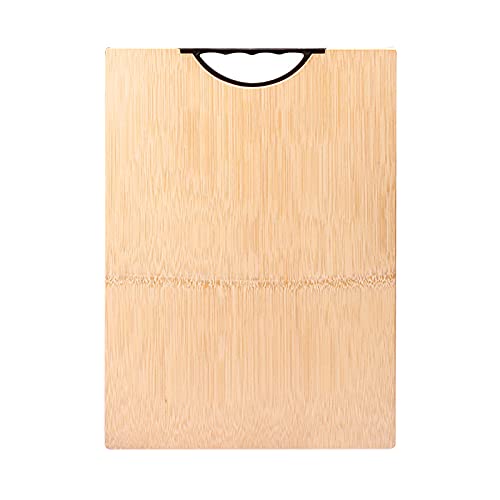 YUDIZWS Tableros de Corte Tableros de Corte de Madera Cocina Tablero de Talla de bamb� Natural para Verduras de Queso de Carne,40cm