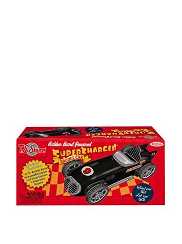 T.S. Shure Rubber Band Powered SuperCharger Racing Car Kit