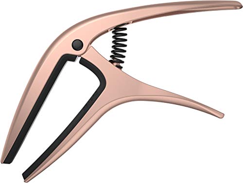 Image of Ernieball 9605 Axis Dual Radius Capo Rose Cold Satin