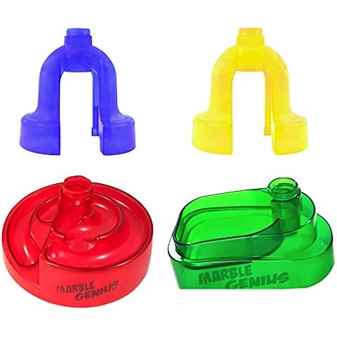 Marble Genius Stable Bases - Marble Run Accessory Add-On Set (4 Pcs.) Cover
