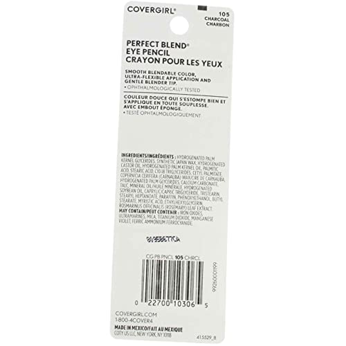 Cover Girl Charcoal Perfect Blend Eyeliner Pencil miniatura 2
