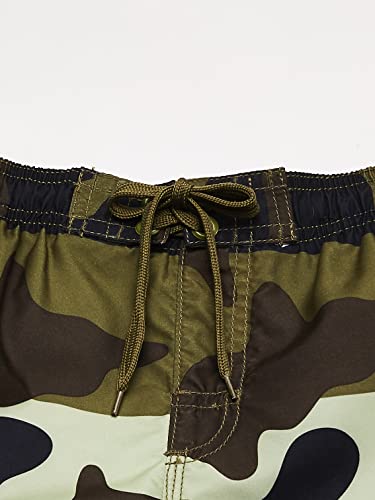 Kanu Surf Boys' Viper Quick Dry Upf 50+ Beach Swim Trunk, Surf Camo Army Green, 2T #TOP2