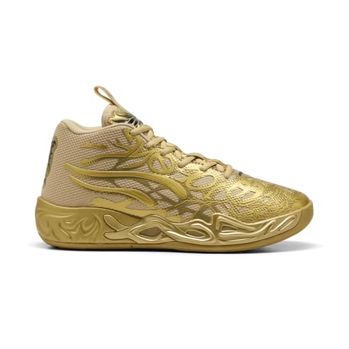 PUMA Mens Mb.04 Golden Child Basketball Sneakers Shoes - Gold - Size 12 M