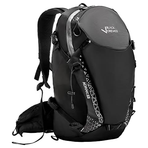 Black Crevice Backpack, 22 Liter Cover