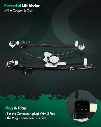 Image of SCITOO Power Window Regulator w /Motor for Land Rover Range Rover Sport