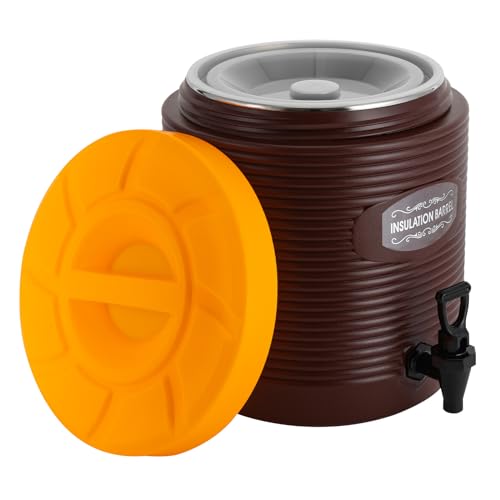 Stainless Steel Insulated Container with Faucet, 3GAL Insulated F...