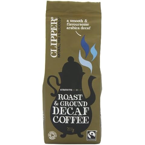 Clipper Fairtrade Organic Decaffeinated Coffee Pack Cover