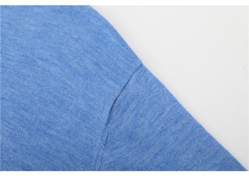 Men's V-Neck Wool Business Pullover Casual Sweater Solid Color Thin Sweater3