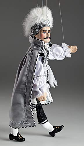 Black Prince Marionette - Czech Handmade String Puppet
