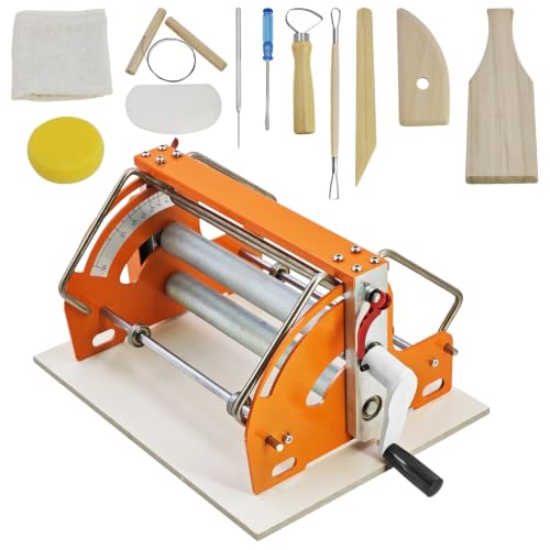 Hand cranked Ceramic Slab Machine Manual Ceramic Clay Press Slab Machine