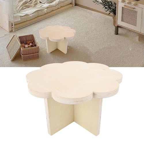 Table de pique-nique fleur en bois massif de qualité supérieure