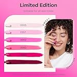 modelones Pink Gel Nail Polish Set 6 Colors, Hot Pink Tones Neon Pink White Gel Polish Magenta Light Soft to Dark 2025 Spring Summer Nail Art Kit for Women Girl Nail Lovers Gift Salon DIY - Image 2