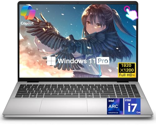 Dell 16 DC16251 �^�b�`�X�N���[���m�[�g�p�\�R���AIntel 10-Core 7 150U (�ő�5.4GHz)�A16�C���` FHD+ IPS 300 Nits�f�B�X�v���C�A32GB DDR5 RAM�A1TB SSD�ACopilot AI�A�w