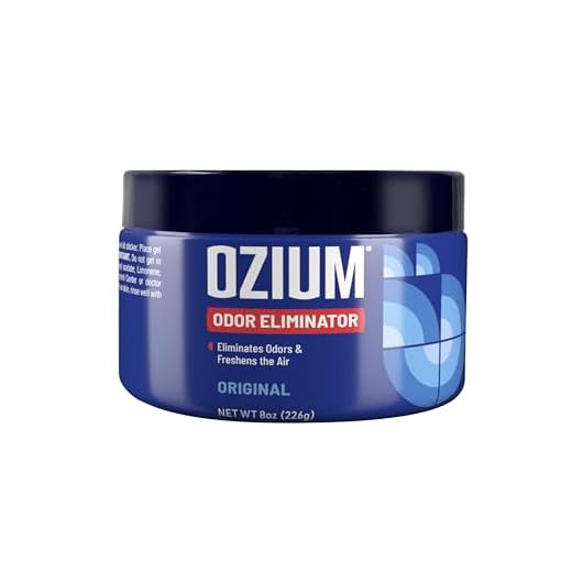 Ozium 8 Oz. 1 Pack Odor Eliminating Gel for Homes, Cars, Offices and More