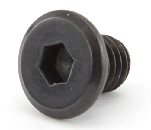 M5 6mm Length Low Profile Hex Socket Machine Screws (Pack of 100)