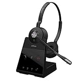 headset für festnetztelefon kabellos Kundenzufriedenheit steigern: Hochentwickeltes Noise-Cancelling-Mikrofon und optimierte Lautsprecher für klaren Sound im Office; benutzerdefinierte Lautstärke einstellbar für ganztägig konstanten Schallpegel bei eingehenden Anrufen