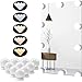 Led Spiegelleuchte, Hollywood Licht für Spiegel, 5 Einstellbarem Farbmodus 6500K Make Up Licht, Beauty Schminktisch Leuchte, Schminkleuchte, Spiegellampe für Kosmetikspiegel, Badzimmer Spiegel