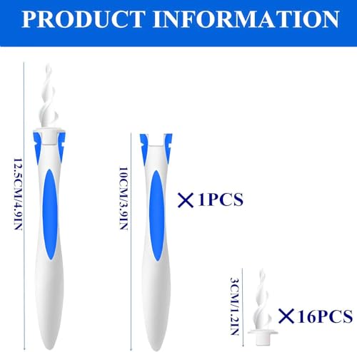 QGrips Earwax Removal Tool Kit for Safe Cleaning (Audience: general public)