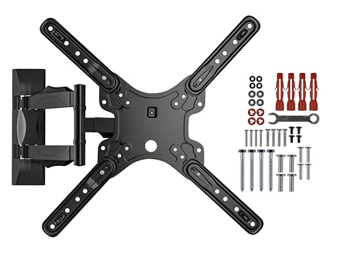 Opiniones de pantallas comprados en linea. 48 CONTROL EXPERT Soporte para TV Monitor Pantallas de 32 a 65 Pulgadas Brazo Articulado Movible de Pared Soporta hasta 32 Kg 400x400mm