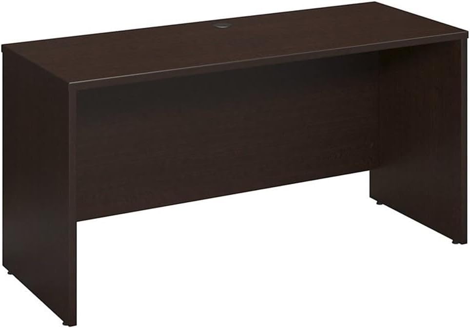 Bush Business Furniture Series C 60W x 24D Credenza Desk in Mocha Cherry