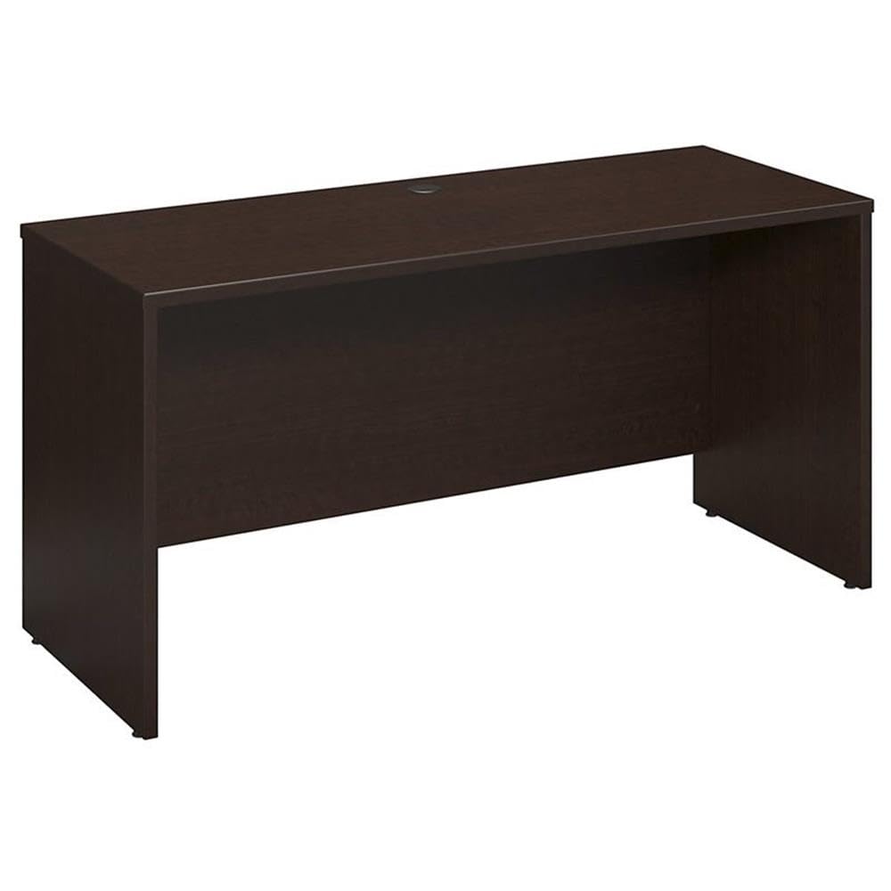Bush Business Furniture Series C 60W x 24D Credenza Desk in Mocha Cherry
