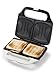 XL-Sandwich-Toaster, Dom-Sandwich Sandwichmaker Muschelform, 2 Sandwich-Toast gleichzeitig, starke 900Watt