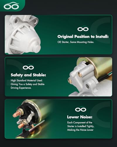 Image of SCITOO Starters SFD0028 3221 323-525 fit for Crown Victoria for Lincoln Town Car for Mercury Grand Marquis 1992-2011 4.6L