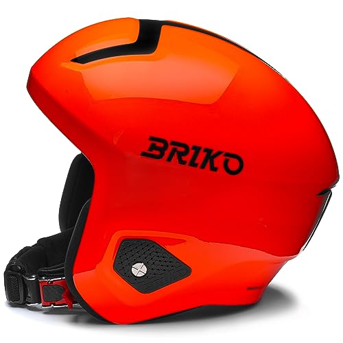 Casco Briko unisex adulto color naranja negro talla S para bicicleta de carretera 3