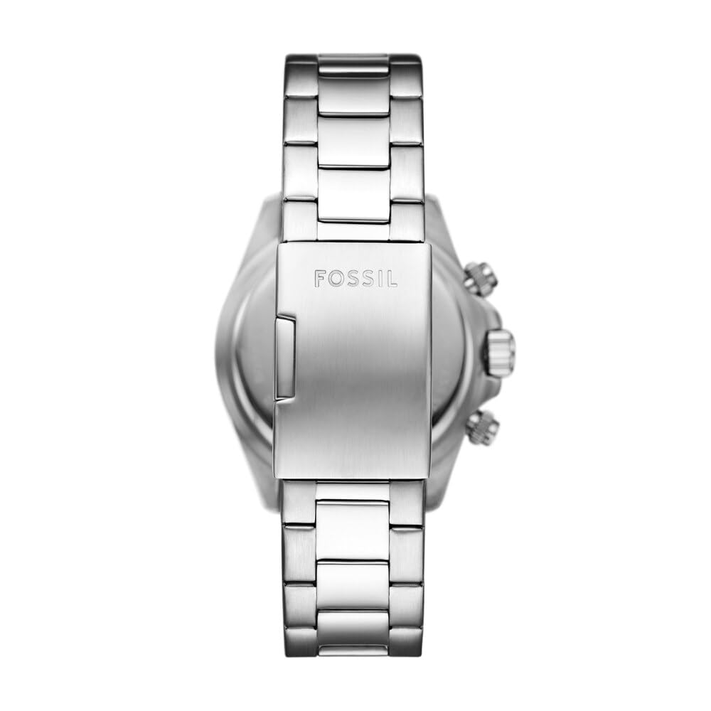 Fossil Autocross Orologio Uomo, Movimento Multifunzione al Quarzo con cinturino in acciaio inossidabile o pelle