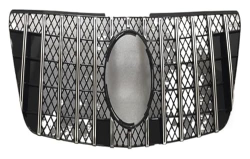 Grille pare-choc avant centrale pour Benz W164 Classe ML 2005-2012 calandre GT silver
