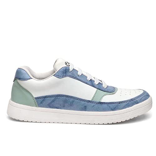 Image of Men's Sporty Stylish White Sneakers Shoes