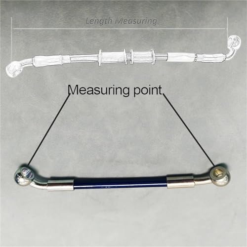 Manguera de freno de 400cm para motocicleta con cable trenzado hidráulico M8 5