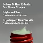 uni. 24-Hour Hydrating Body Serum - Lightweight Fast-Absorbing Exfoliating Serum, Marine Complex Skin Moisturizer with Organic Aloe, Australian Kakudu Plum & Lime Caviar, Ischia Sunset Scent (375 ml) - Image 3