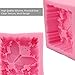 2 Pack Butterfly Flower Soap Molds for Soap Making, 3D Floral Silicone Mold for Handmade Soaps, Bath Bombs, Lotion Bars, Beeswax, Candles, Polymer Clay, Plaster of Paris, Resin Craft Making Supplies