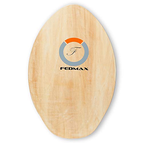 Fedmax Skimboard with High Gloss Coat | Natural, 30