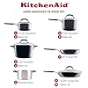 KitchenAid Hard Anodized Nonstick Cookware/Pots and Pans Set, 10 Piece - Matte Black #1